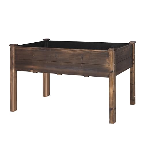 Yardenaler 48x24x30 in Raised Garden Bed with Legs