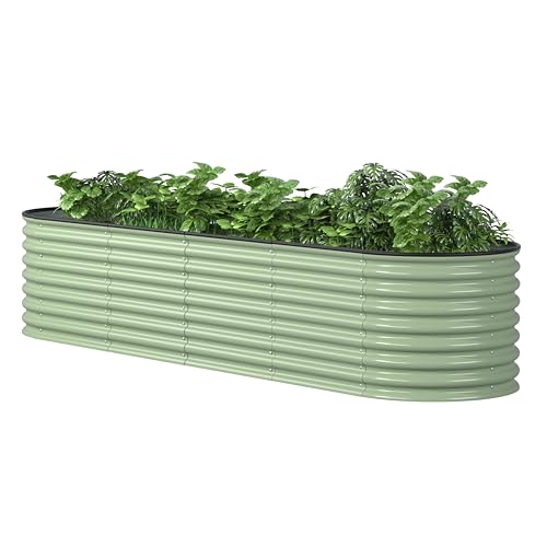 Yardenaler 8ftx2ftx2ft Outdoor Raised Garden Bed